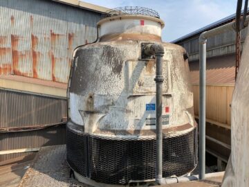 クーリングタワー（冷却塔）　更新メンテナンス