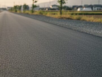 アスファルトの舗装工事