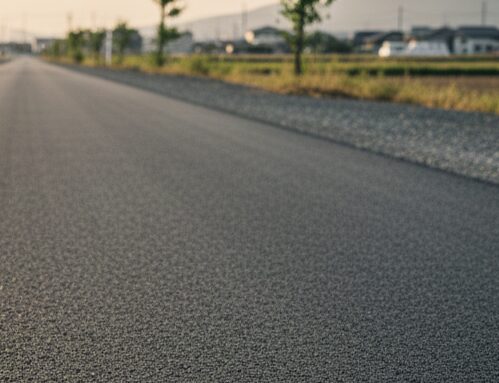 アスファルトの舗装工事